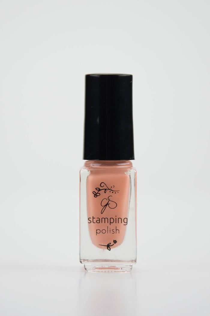 #065 Bambina Peach | Clear Jelly Stamping Polish