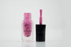 #071 Flirty Flamingo | Clear Jelly Stamping Polish