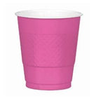 12 oz. Disposable Party Plastic Cups Assorted Colors Drinking Cups - USA Party Store