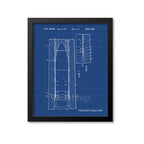 155Mm M107 Explosive Shell Patent Print