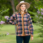20213 - Plaid Flannel Jacket