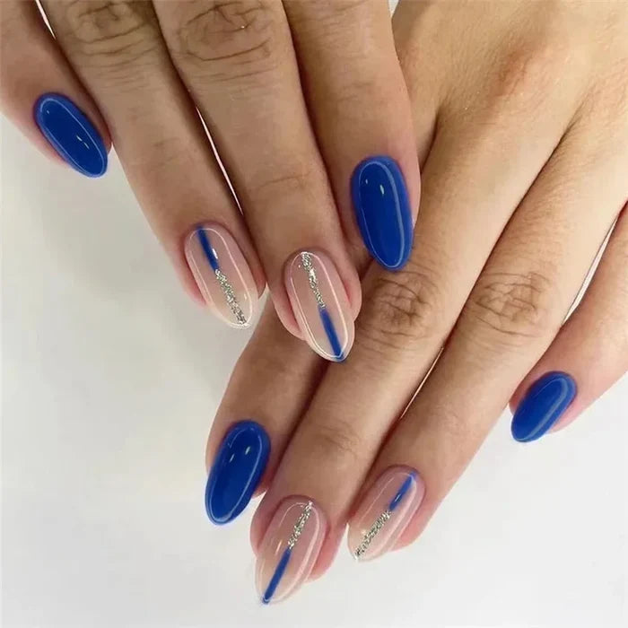 24Pcs/Set Acrylic Long Ballet Press on Nail