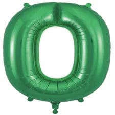 34" Large Foil Number Balloon (Green) - USA Party Store