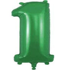 34" Large Foil Number Balloon (Green) - USA Party Store