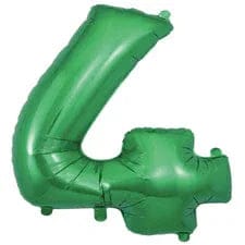 34" Large Foil Number Balloon (Green) - USA Party Store