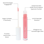 Cosline Lipgloss Magnolia 452 Vorteile