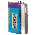 80's Faux Cassette Player With Headphones - USA Party Store
