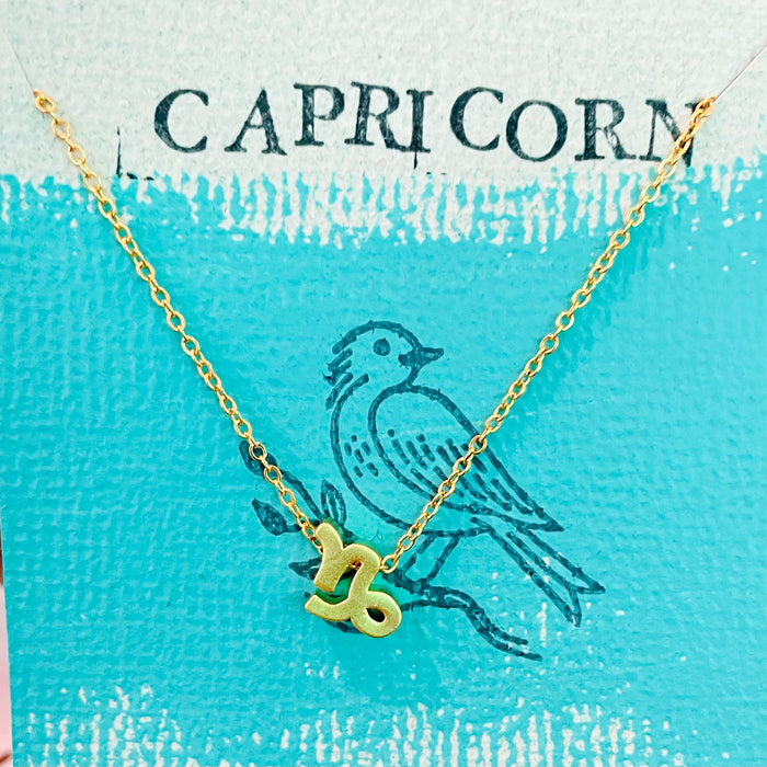 Revelry Jewelry - Zodiac Pendant Necklace