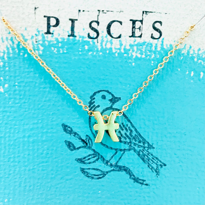 Revelry Jewelry - Zodiac Pendant Necklace