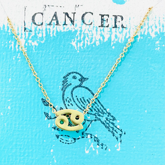 Revelry Jewelry - Zodiac Pendant Necklace