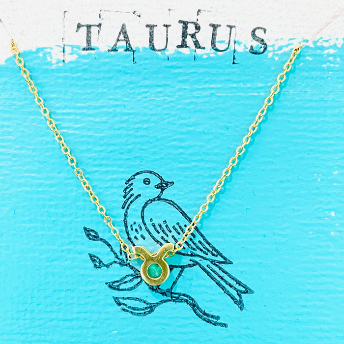 Revelry Jewelry - Zodiac Pendant Necklace