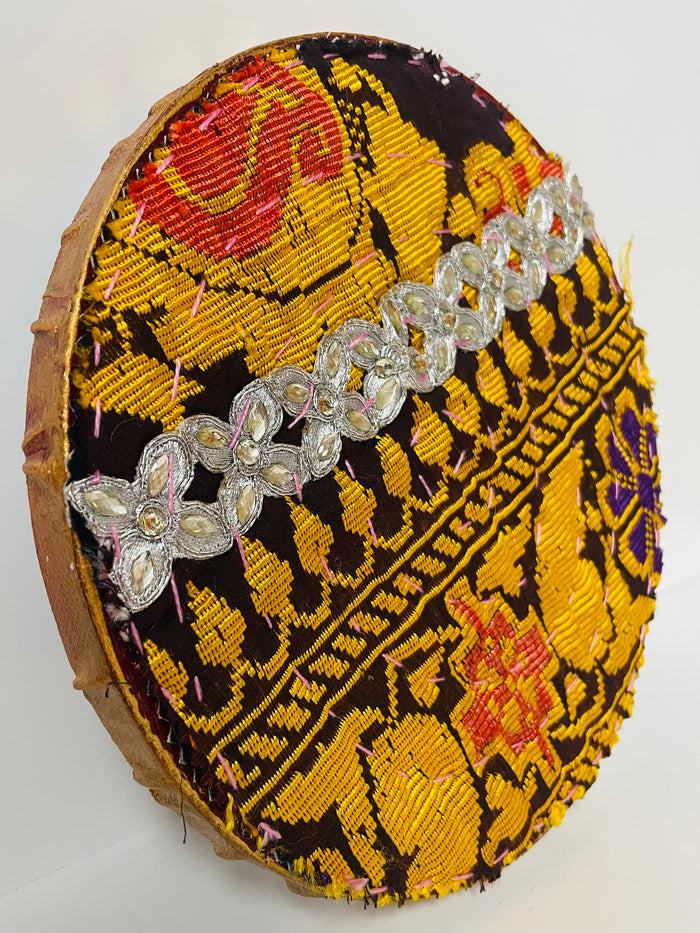 Mojo Quilts and More - Medium Round Fiber Art Pieces