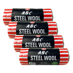 ABC Steel Wool BULK 4x 500g Hanks ANY GRADE