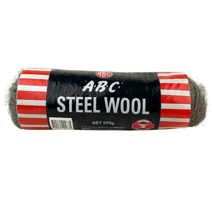 ABC Steel Wool Hank Grade 3 Coarse 500g