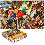 The Action Figure Extravaganza Puzzle is a high-quality 1000-piece set that displays a vibrant collage of colorful and diverse action figures, making it ideal for enthusiasts seeking a challenging and engaging activity.