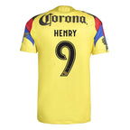 adidas Henry Men's Club America 25/26 Authentic Home Jersey (Yellow) | SoccerWearhouse