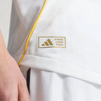 adidas Arda Guler Real Madrid Authentic Home Jersey 25/26 w/ Champions League Patches (White) | SoccerWearhouse