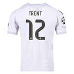adidas Trent Alexander - Arnold Real Madrid 25/26 Home Jersey w/ Champions League Patches (White) | SoccerWearhouse