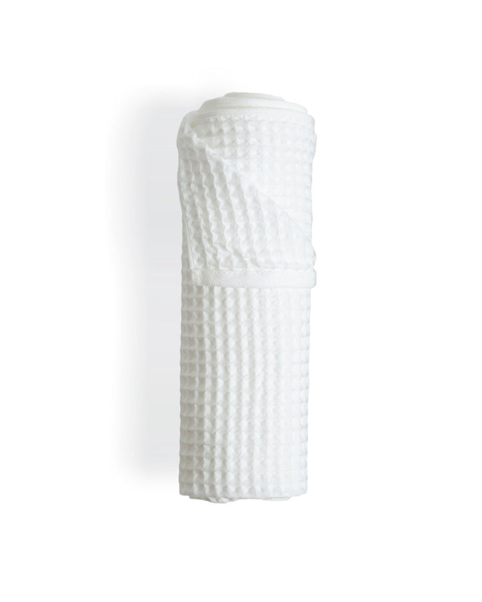 Air Waffle Towels - White