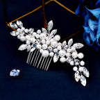 Wedding Hair Accessories - Pearl and Crystal Bridal Hair Comb