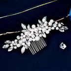 Wedding Hair Accessories - Pearl and Crystal Bridal Hair Comb