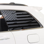 American Flag Window Vinyl Decal Stickers Fits Jeep Grand Cherokee 2011 - 2021 - Bogar Tech Designs