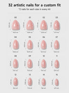 Angel Glaze Dot (Extra Short Almond)