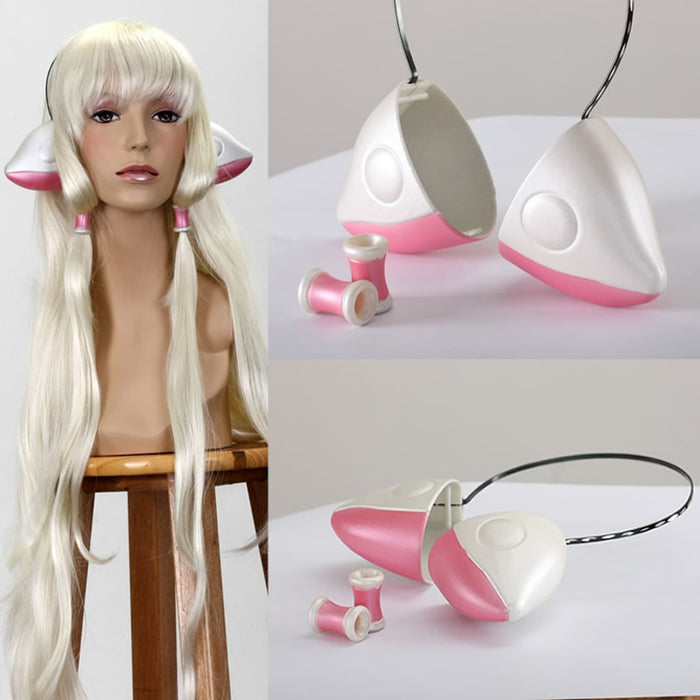 Anime Chobits Chii Cosplay Prop Ears Headset