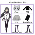 Anime Madoka Magica Puella Magi Madoka Magica Akemi Homura & Kaname Madoka Cosplay Costume