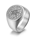 Anime Prop Gold Silver Stainless Steel Elf Ring