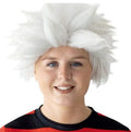 Anime white spike wig - USA Party Store
