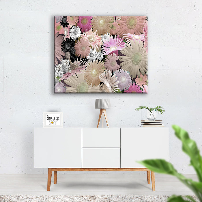 Art Print on Canvas 'C Floral 02' — C. Cambrea, Sincerely Joy