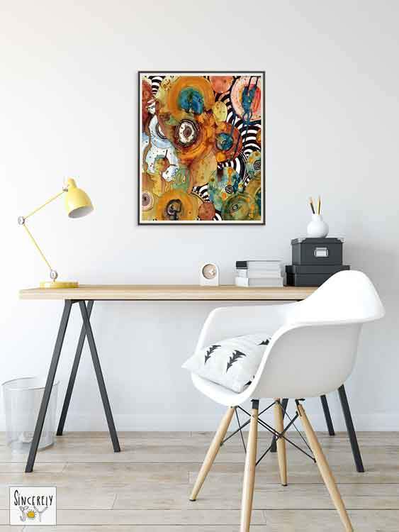 Art Print Download 'Energy Abstract'