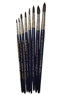 Artist Quality Brushes Round Squirrel Mix Hair