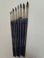Artist Quality Brushes Round Squirrel Mix Hair