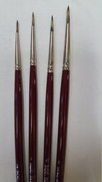 Artist Synthetic Mongoose Hair Highest Quality Hair Round shape -- Made in Germany choose your size