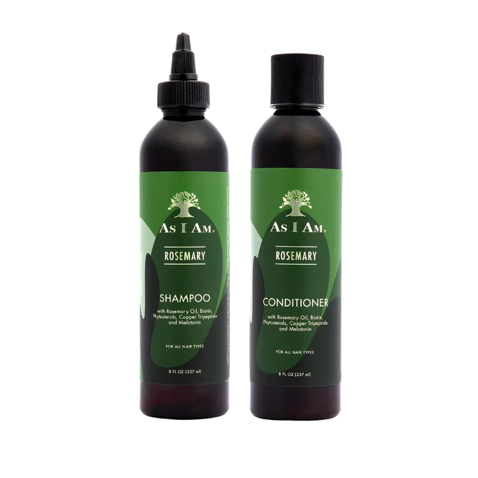 As I Am - Rosemary Shampoo & Conditioner Bundle