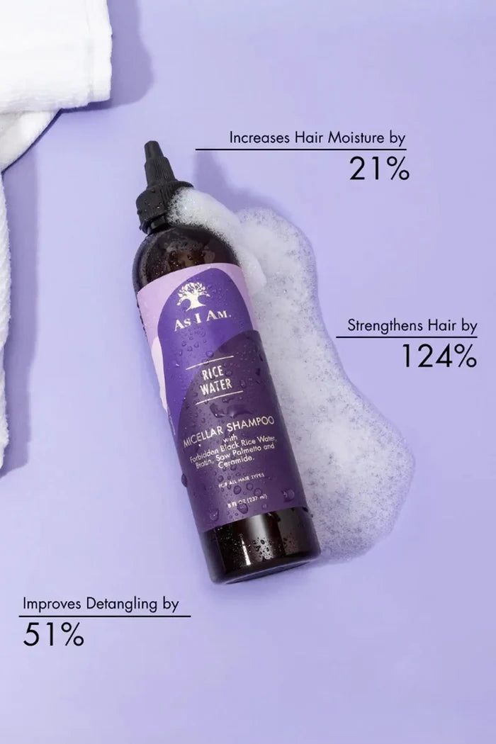 AS I AM RICE WATER MICELLAR SHAMPOO AS I AM