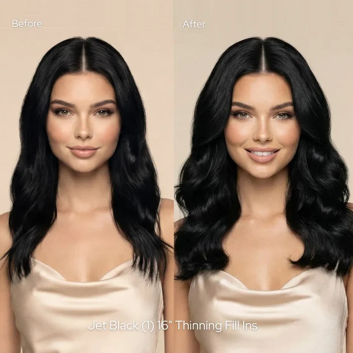 Ash Blonde (60) Thinning Hair Fill-Ins