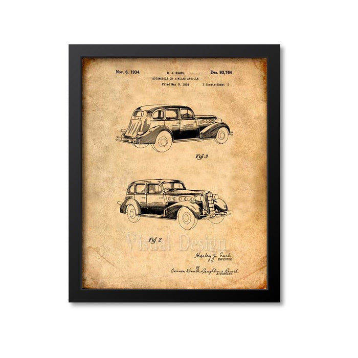 Buick Patent Print