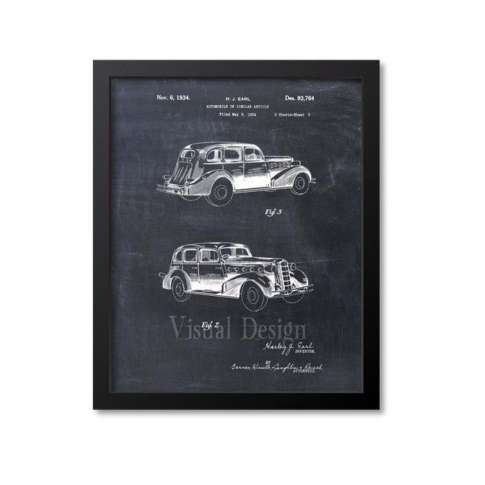 Buick Patent Print