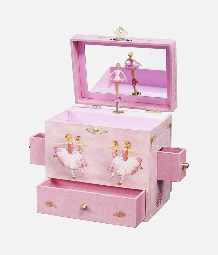 BALLERINA MUSIC BOX - Jewelry Box for Girls with Dancing Figurine