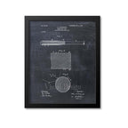 Baseball Bat Patent Print