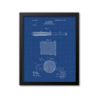 Baseball Bat Patent Print