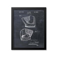 Baseball Glove Patent Print
