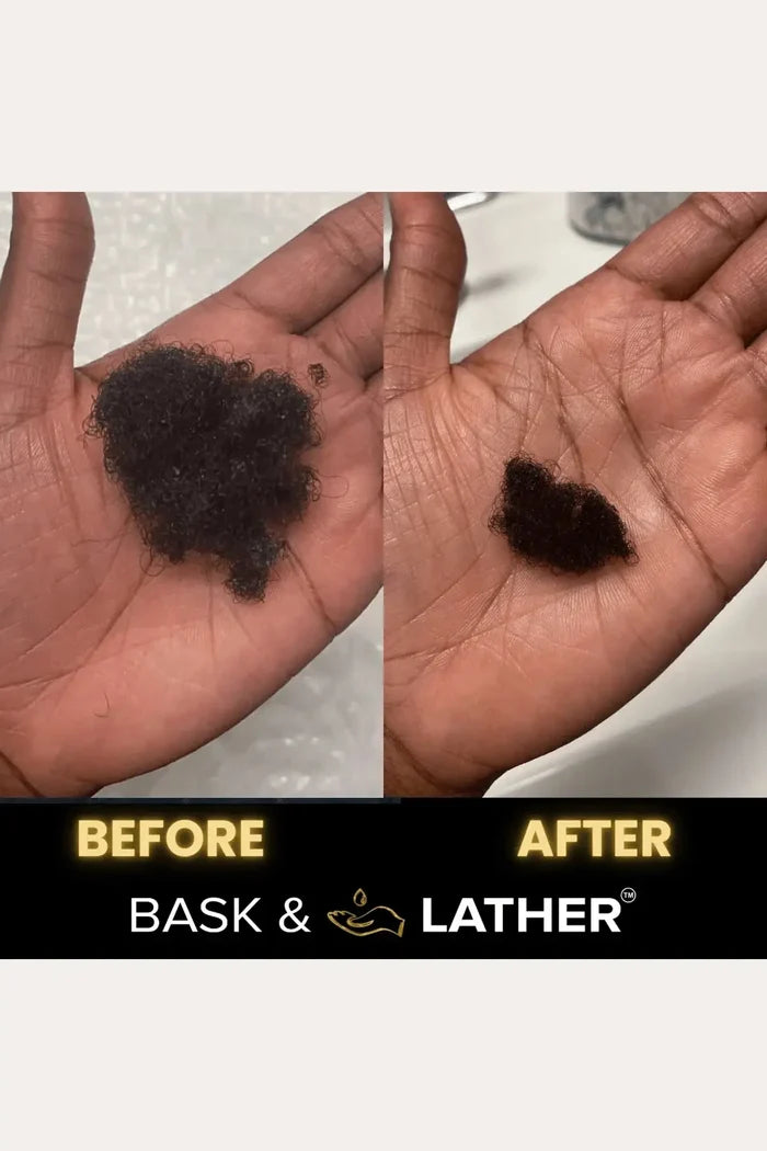 BASK & LATHER STRENGTHEN HAIR SHAMPOO 8oz BASK&LATHER