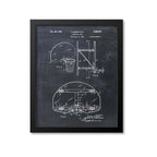 Basketball Goal Patent Print