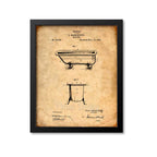 Bathtub Patent Print