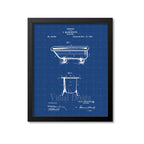 Bathtub Patent Print