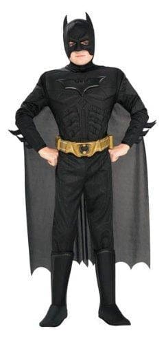Batman Dark Knight Rises Child's Deluxe Muscle Chest Costume medium - USA Party Store